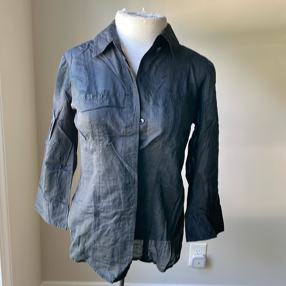 Summer light cotton blouse